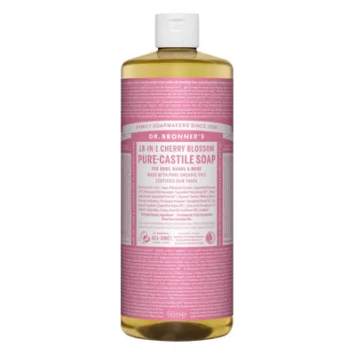 Dr. Bronner's Tekuté universální mýdlo ALL-ONE!, Cherry Blossom 945 ml