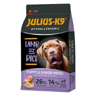 JULIUS K-9 HighPremium PUPPY&JUNIOR Hypoallergenic LAMB&Rice, 3kg