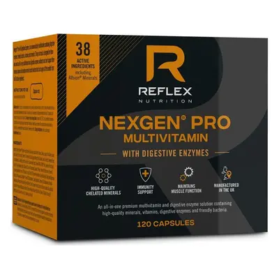 Reflex Nutrition Reflex Nexgen® PRO + Digestive Enzymes, 120 ks