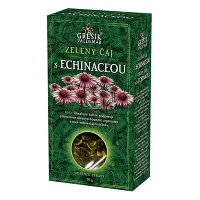 Valdemar Grešík - Natura s.r.o. Grešík Zelený čaj s echinaceou 70 g