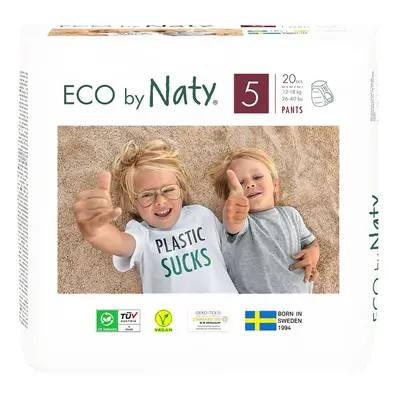 Natahovací plenkové kalhotky Eco by Naty Junior 12-18 kg (20 ks)