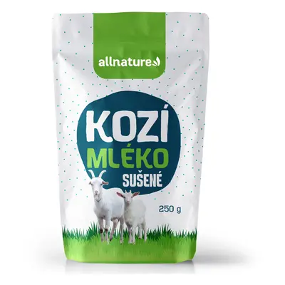 Allnature Kozí sušené mléko, 250 g