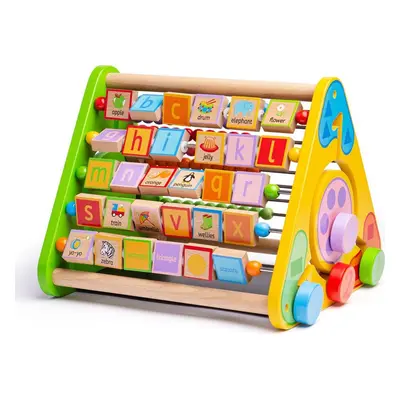 Bigjigs Toys Bigjigs Baby Aktivní trojúhelník s angličtinou