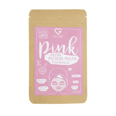 Goodie PINK Face mask - jílová maska 30 g