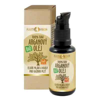 PURITY VISION Raw Bio Arganový olej 30 ml