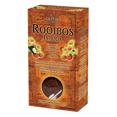 Valdemar Grešík - Natura s.r.o. Grešík Rooibos Jahoda 70 g