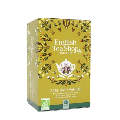 English Tea Shop Čaj Earl Grey s vanilkou, 20 sáčků