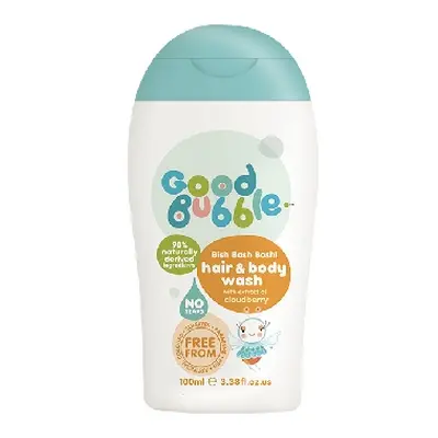 Good Bubble Dětská mycí emulze a šampón Ostružiník moruška 100ml