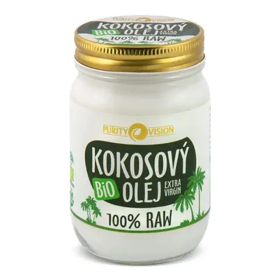 PURITY VISION Raw Bio Kokosový olej 370 ml