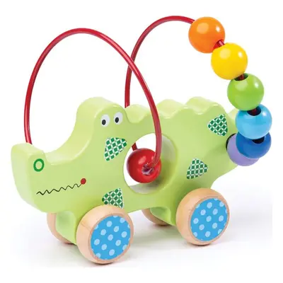 Bigjigs Toys Bigjigs Baby Motorický labyrint krokodýl