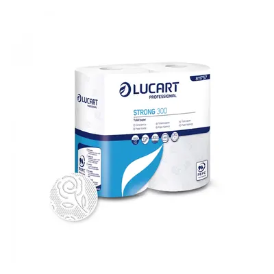 Lucart Professional Lucart Strong 300 - toaletní papír 37,5 m, 4 ks