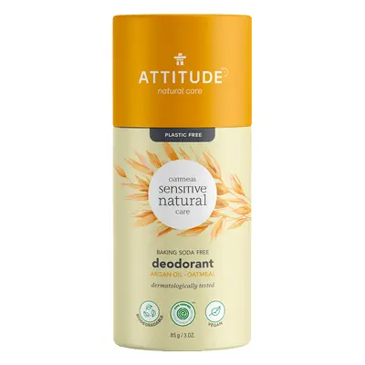 Přírodní tuhý deodorant ATTITUDE - pro citlivou a atopickou pokožku - bez vůně a s arganovým ole