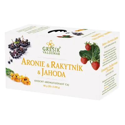 Valdemar Grešík - Natura s.r.o. Grešík Aronie & Rakytník & Jahoda 20 x 2,0 g