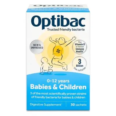 Optibac Babies & Children Probiotika pro miminka a děti, 30 x 1,5 g sáček Varianta: Babies and C