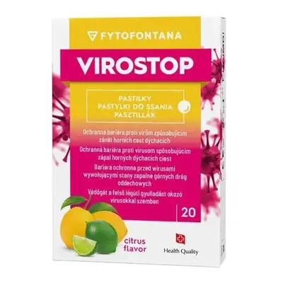 Fytofontana ViroStop pastilky citrus 20ks