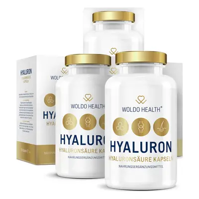 WoldoHealth® ® Hyaluronová kyselina (3x90 kapslí)