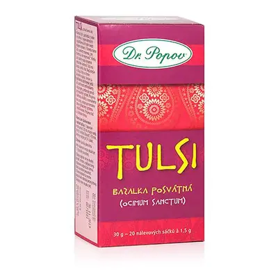 Tulsi , bylinný čaj, 30 g Dr. Popov