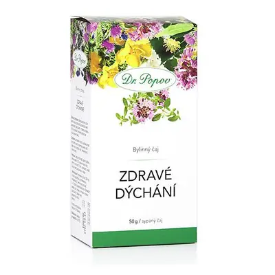 Zdravé dýchání, sypaný čaj, 50 g Dr. Popov