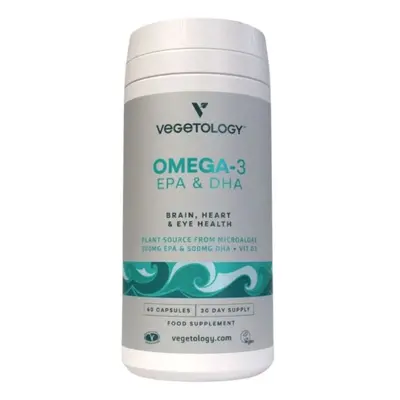 Vegetology Omega-3 EPA a DHA, 60 kapslí