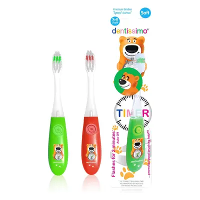 Dentissimo Dentissimo® zubní kartáček KIDS TIMER 3-6 let měkký