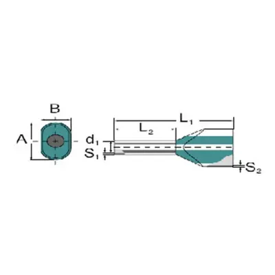 Weidmüller 9004710000 dutinka 10 mm² čiastočne izolované červená 100 ks