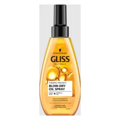 Schwarzkopf GLISS olejová esence Thermo-Protect Blow-Dry, 150 ml