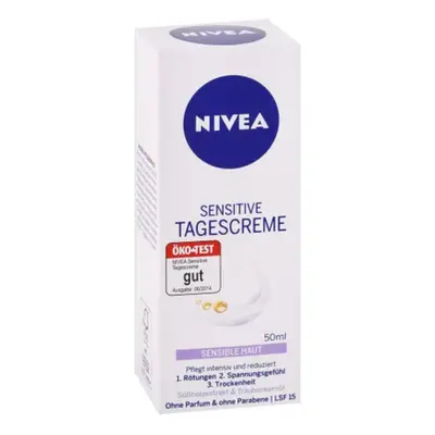 NIVEA Denní krém pro citlivou pleť 50ml OF15