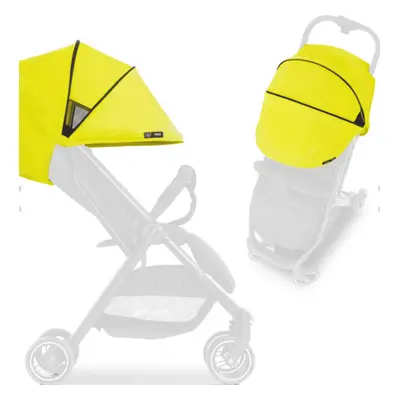 hauck Sluneční stříška Swift X Single Deluxe Canopy Neon Yellow