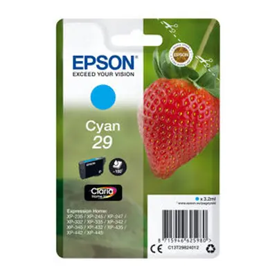 Epson 29 - 3.2 ml - azurová - originální