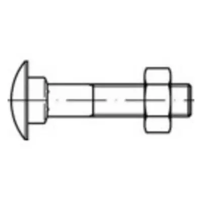 TOOLCRAFT 111319 plochý kulatý šroub M16 240 mm