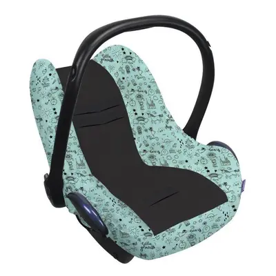 Potah na autosedačku Seat Cover 0+ Limited LITTLE PRINCESS Glow in the Dark TL_4055