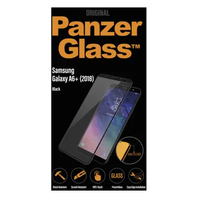 PanzerGlass Edge pro Samsung Galaxy A6 Plus, černé