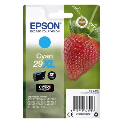 Epson Ink T2992, 29XL originální azurová