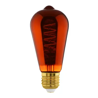 LED FILAMENT TEPLÁ BÍLÁ- MĚDĚNÁ 12,5CM