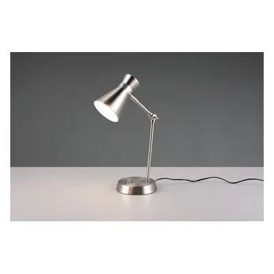 Stolní lampa ENZO - stříbrná