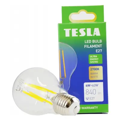 LED ŽÁROVKA FILAMENT 840LM 4W