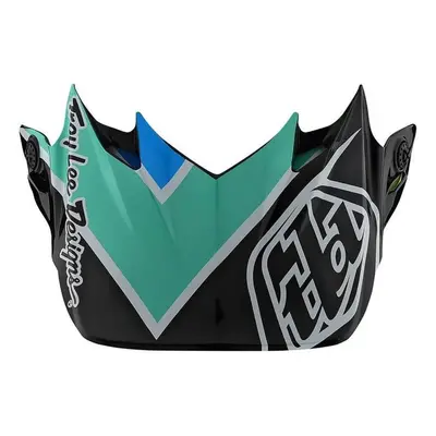 Troy Lee Desings Troy Lee Designs SE4 Beta Yellow Black Visor Náhradní hledí pro helmy - motocro