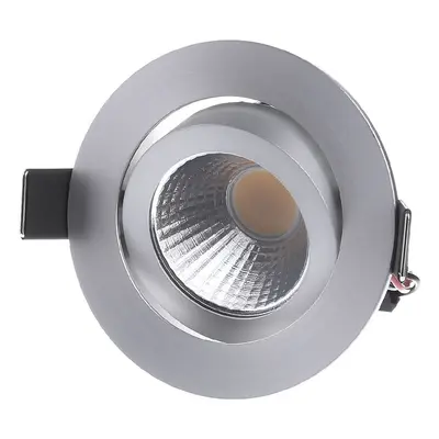 LED stropní bodové svítidlo hliník matný 7W 12261253