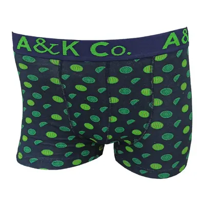 A&K Co. pánské barevné boxerky 3ks Velikosti XS-XXL: M