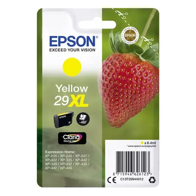 Epson Ink T2994, 29XL originál žlutá C13T29944012