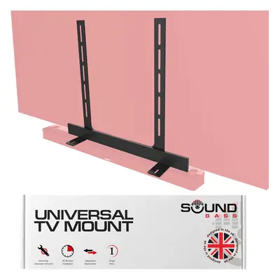 Univerzální držák pod TV, černý, kompatibilní s Bose 300/500/550/600/700/900/Ultra Smart Sound B