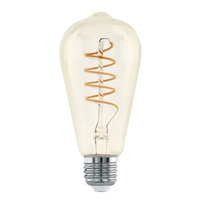 LED FILAMENT TEPLÁ BÍLÁ- MĚDĚNÁ 6,4CM