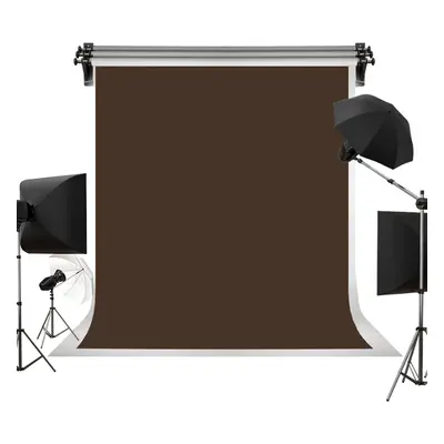 Kate Hot Sale 6x9ft Solid Brown Cloth Backdrop Portrétní fotografie