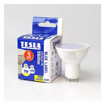 LED ŽÁROVKA GU10 7W 230V 560lm