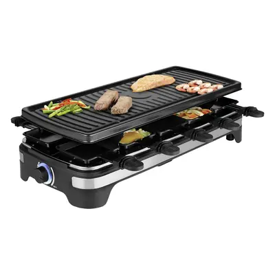 Princess 162650 raclette gril 10 pánviček, nepřilnavý povlak, funkce grilování, kabelové připoje