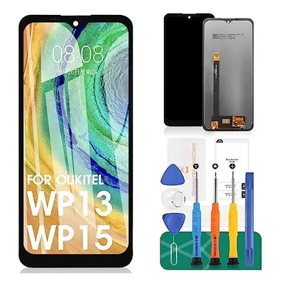 Pro OUKITEL WP13 Výměna obrazovky Za OUKITEL WP15 LCD displej WP13 Náhradní Sestava dotykového d