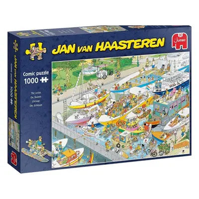 Jumbo Puzzle Jan van Haasteren De Sluizen - 1000 dílků