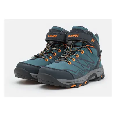 HI-TEC BLACKOUT MID WP UNISEX - Dětské trekingové boty Varianta: 28