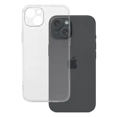 Tenký gelový obal pro iPhone 13 mini - Transparentní