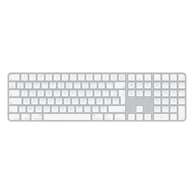 Apple Magic Keyboard s touch ID a numerickou klávesnicí - A2520 (FR) - Stříbrná třídy Výborný